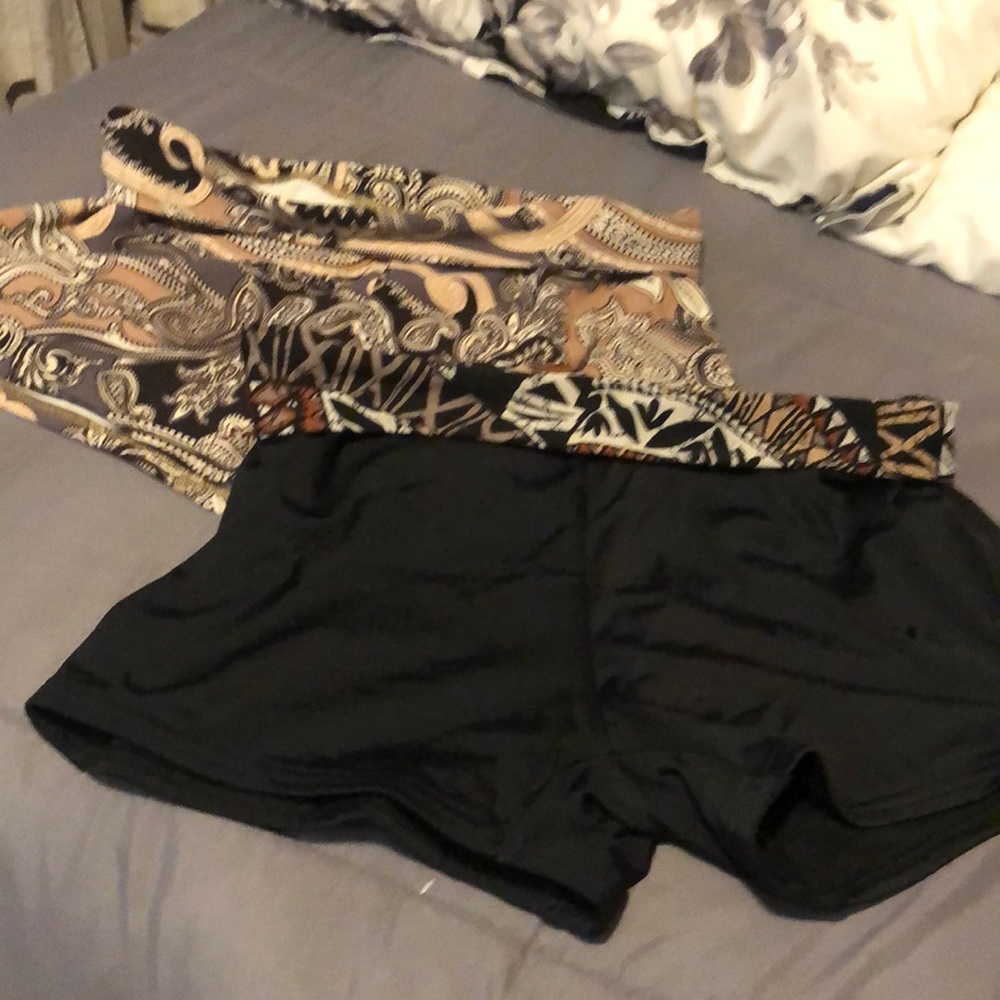 2 Pair Venus Swim Boy Shorts Size 12